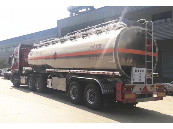 40000L aluminium alloy/ SS BPW axles fuel tank trailer