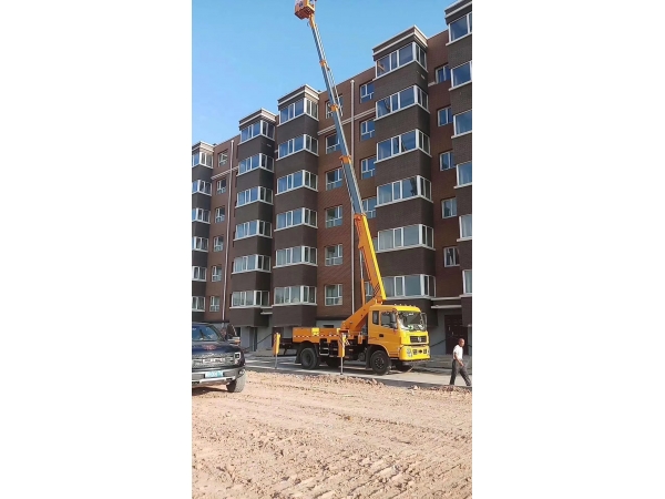 Introduction of 24-32m staight boom Aerial Platform truck