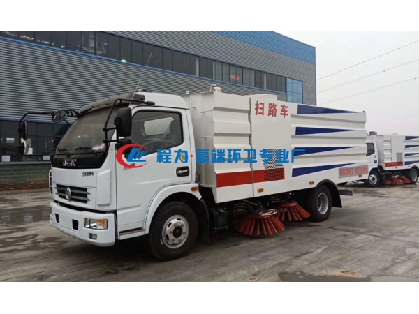 8 m3 4x2 road sweeper truck for sale