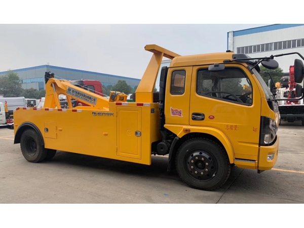 6t towing and lifting joint type wrecker