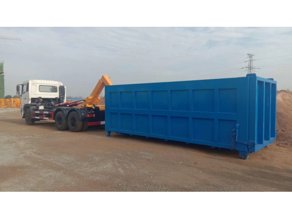 Dongfeng Tianlong 6x4 20t hook arm garbage transport truck