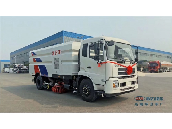 Dongfeng 15t wash sweeping truck for sale