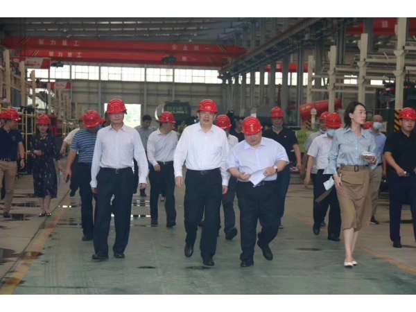 The mayor of Wuhan inspects Chengli Heavy Industry Co., Ltd.