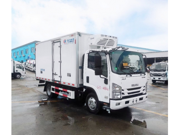 ISUZU 6 tons van - type refrigerator vehicle from Chengli manufacturer