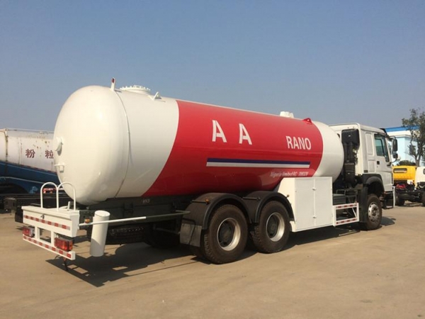 Processus d‘opération de remplissage de camion-citerne d‘ammoniac liquide