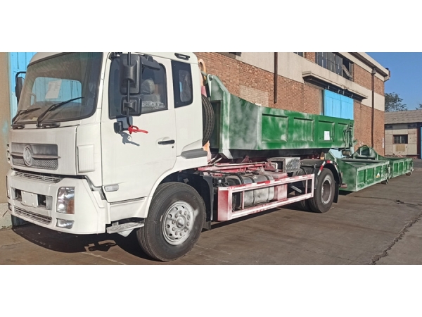 Dongfeng 8CBM arm roll off garbage truck for Sri Lanka