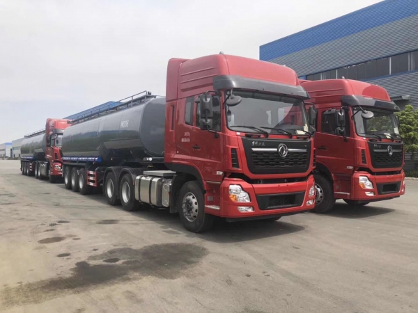 35000L water transport tank trailer from China