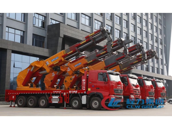 Chengli 50t - 150t heavy duty boom crane trucks