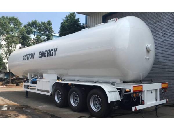 Precautions for the loading and unloading of liquefied gas semi-trailers