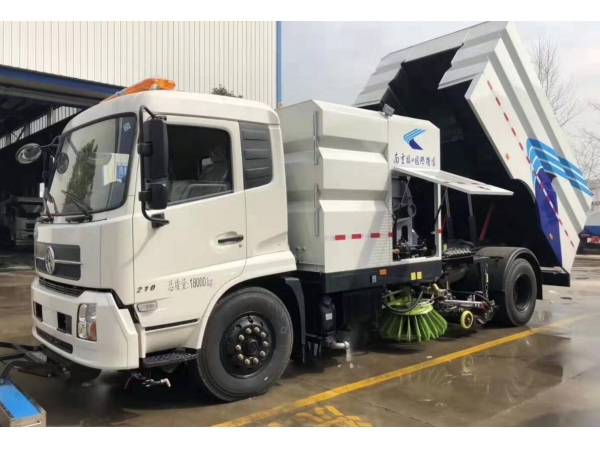 Inspection and acceptance of the road sweeper truck from factory