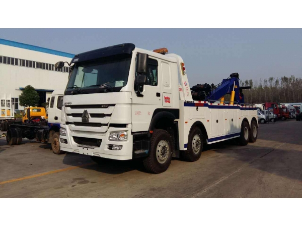 HOWO 8x4 35t Conjoined towing road - block removal truck