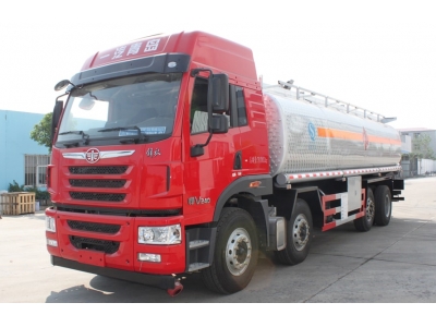 FAW 35000L 4 axles aluminum heavy duty  oil tanker truck