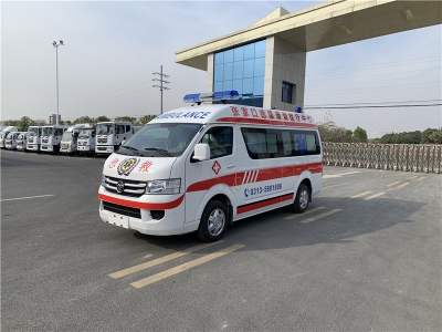  Foton high roof patient transport medical vehicle