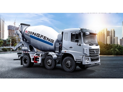 Dongfeng 3 essieuxb7m3 camion-citerne à ciment