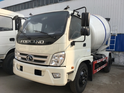 Foton small cement mixer vehicle