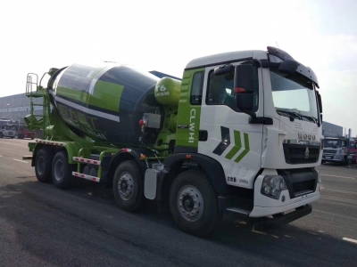 HOWO T5G 8x4 12m3 to 16m3 concrete delivery truck
