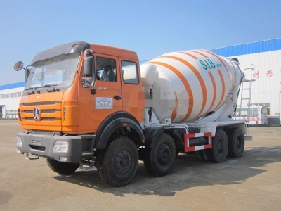 North Benz 10m3 customized cement mixer tank truck 