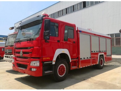 HOWO 4x2 10t fire fighting truck