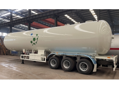61.9m3 Fuwa axles 2.1Mpa LPG transport tank trailer