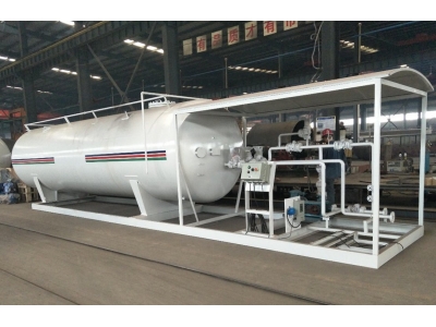 20000 litres LPG  plant skid station