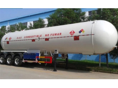 49.1 m3 FUWA axles Ammonia LPG tanker semi trailer