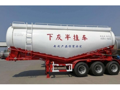 Cement ash transport tank semi trailer