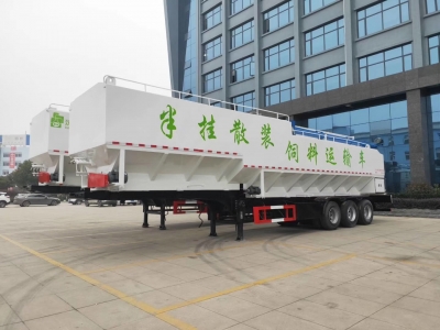 50-60CBM bulk feed tank trailer
