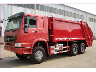 Camion à ordures compacteur SINO HOWO 6X4 16 m3