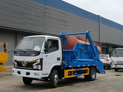 5T swing arm garbage truck for sale