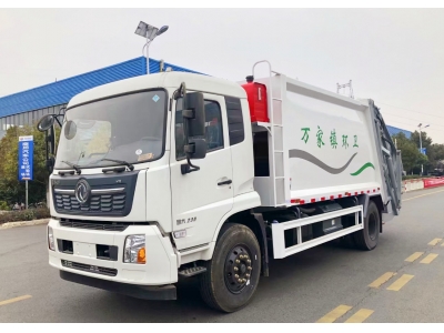 Camion de collecte de déchets de compactage de 15 tonnes à vendre