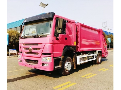 HOWO 12 to 14 m3 compactor garbage truck 