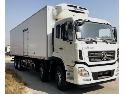 Dongfeng 8x4 30t refrigerated truck from Chengli