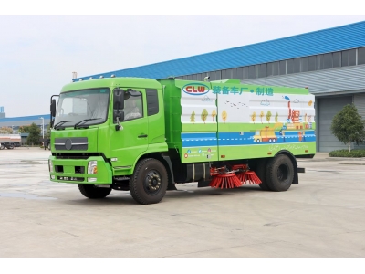 Customized 10,000L road sweeper from Chengli
