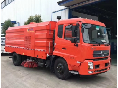 Dongfeng 4x2 12m3 road sweeper truck