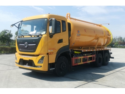CLW brand 20t Vacuum sewer suction truck