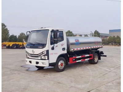 Stainless steel 4000L water tank truck