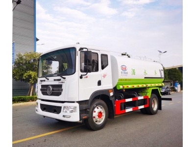 Dongfeng 9000L water jetting tank truck
