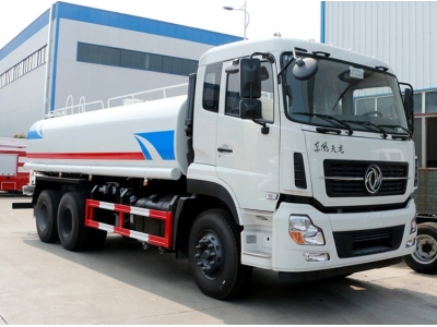 6x4 20m3 water transport and sprinkling tank truck